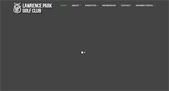 Desktop Screenshot of lawrenceparkgc.com